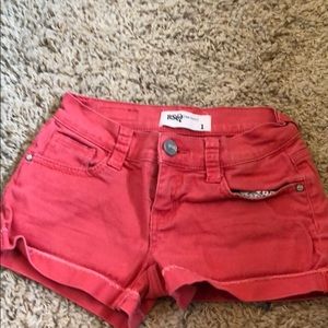 RSQ Pink Jean Shorts